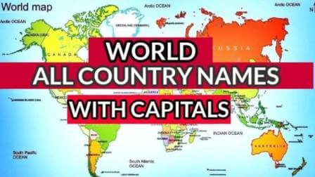 All countries with capitals