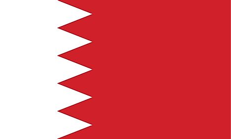 Bahrain Country Flag