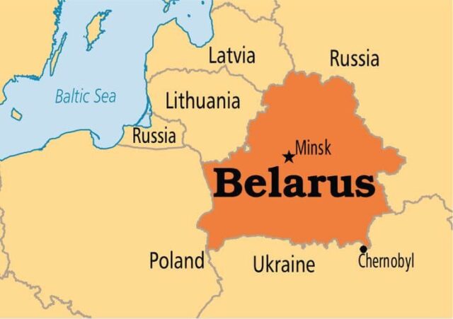 Belarus Country Map