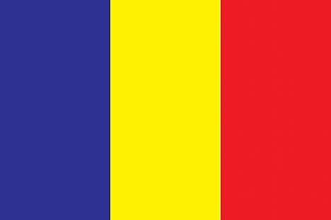 Chad Country Flag