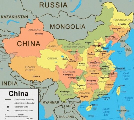 Tourist places in China