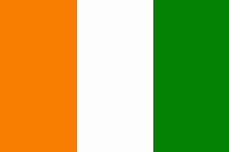 Cote d’Ivoire (Ivory Coast) Country Flag