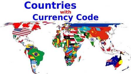 Currency codes list of all countries