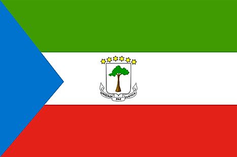 Equatorial Guinea Country Flag