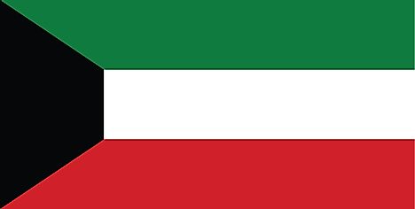 Kuwait Country Flag