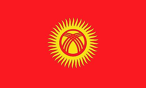 Kyrgyzstan Country Flag