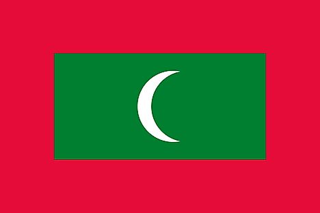 Maldives Country Flag