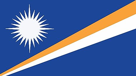 Marshall Islands Country Flag