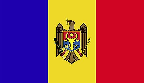 Moldova Country Flag