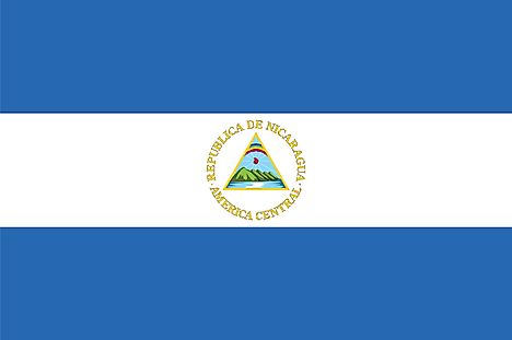 Nicaragua Country Flag