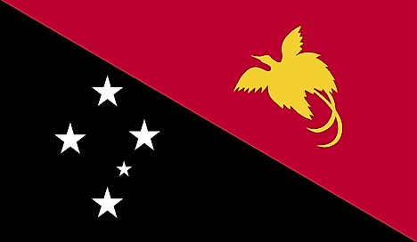Papua New Guinea Country Flag