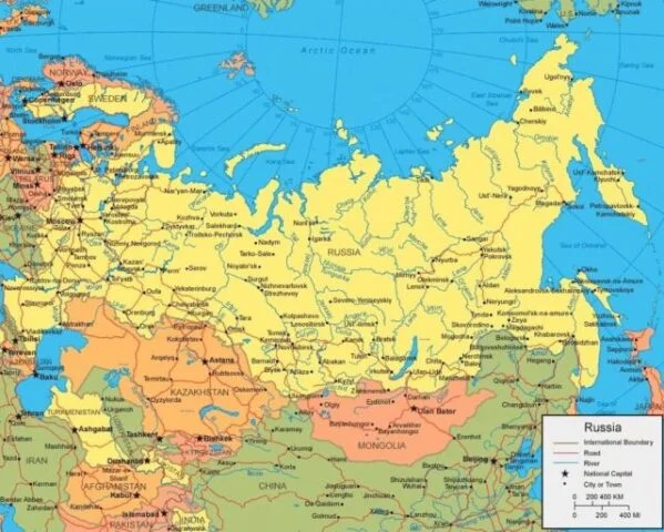Facts about Russia