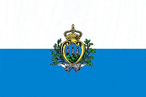 San Marino Country Flag