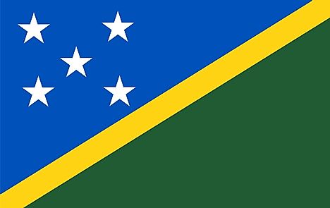 Solomon Islands Country Flag