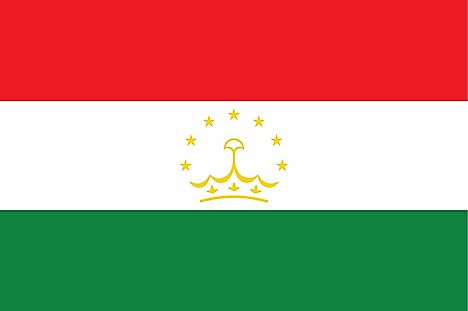 Tajikistan Country Flag