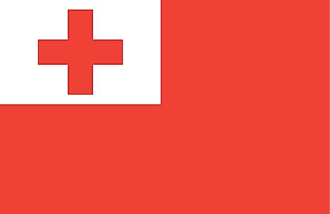 Tonga Country Flag