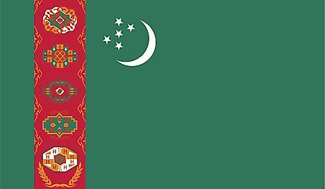 Turkmenistan Country Flag