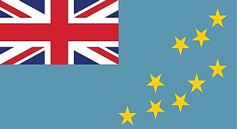 Tuvalu Country Flag