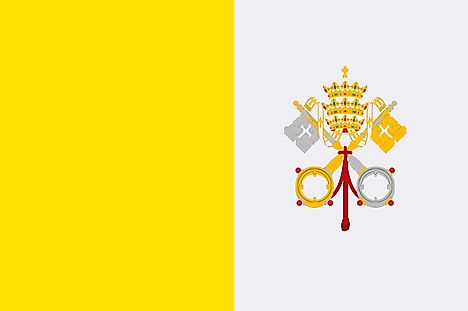 Vatican City (Holy See) Country Flag