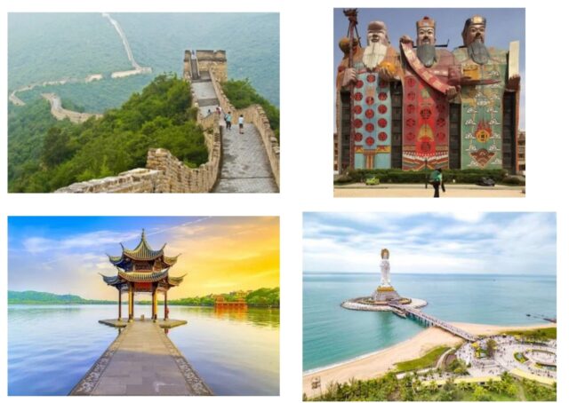 Tourist places in China