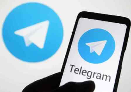 Telegram social network information in all topics
