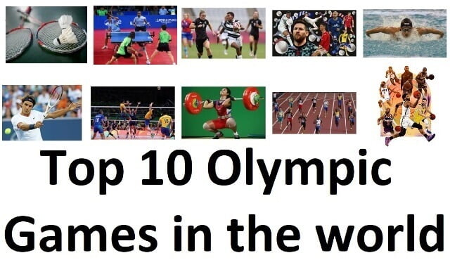 Top 10 famous Olympic Games in the world